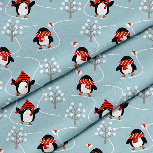 Happy Pinguins with Scarfs