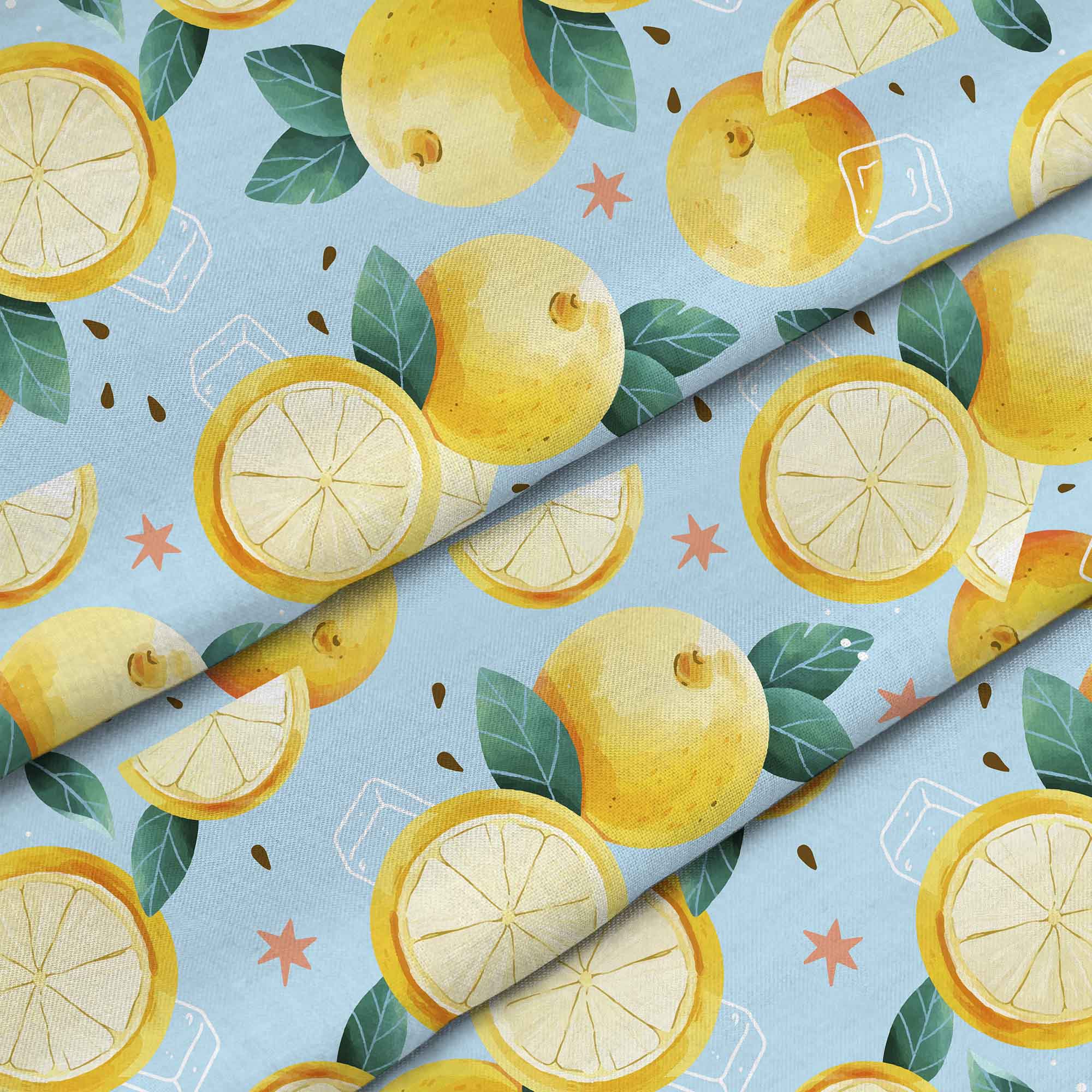 Watercolor Summer Lemons