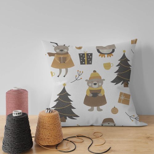 christmas-forest-animals