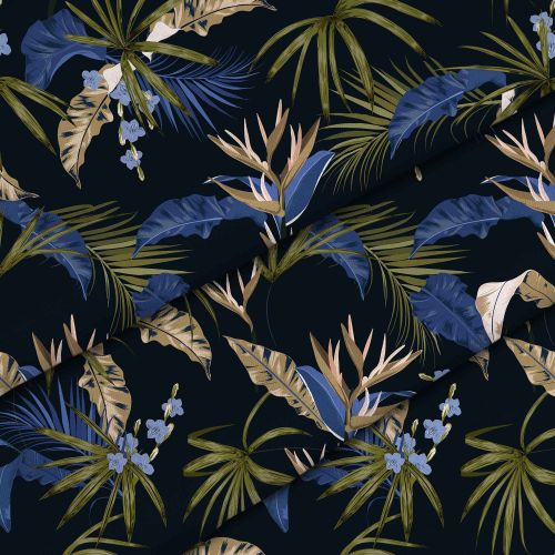 exotic-blue-leaves