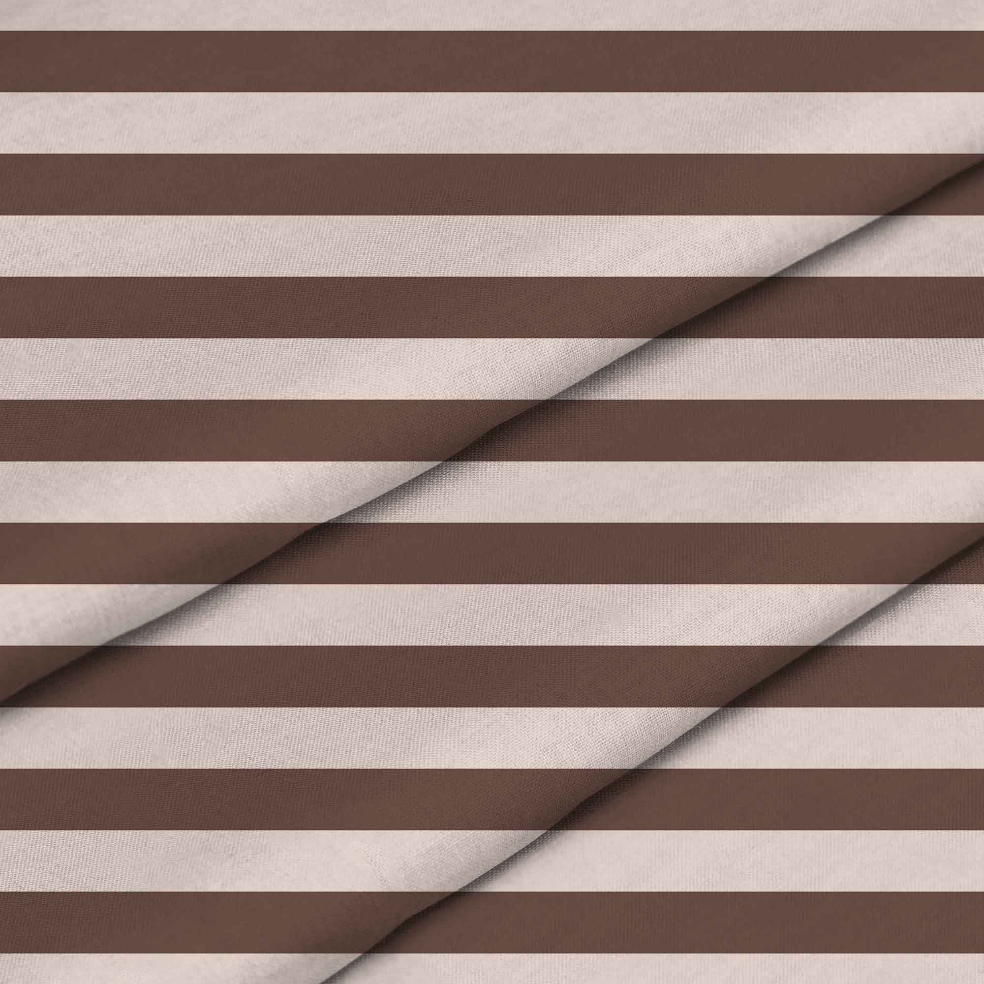 Brown Geometric Stripes