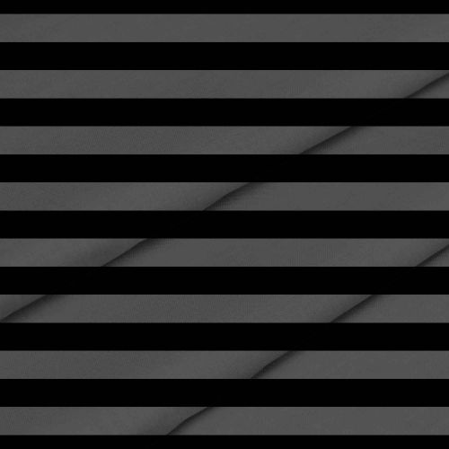Black Geometric Stripes 
