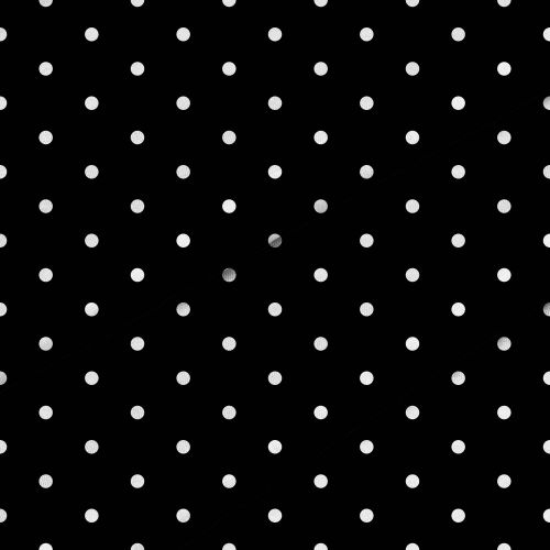 Black Geometric Dots 