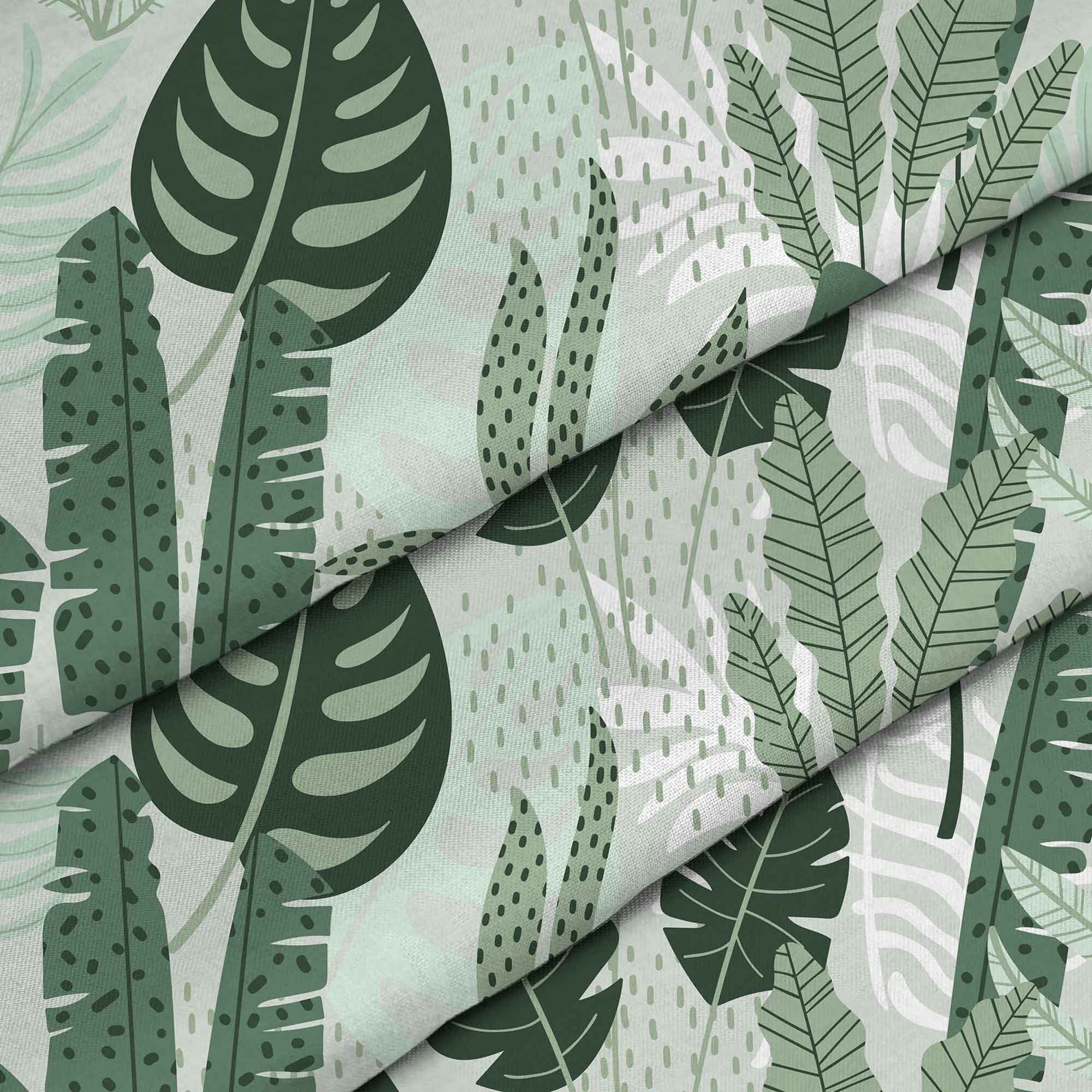 Tropical Mint Leaves Palm